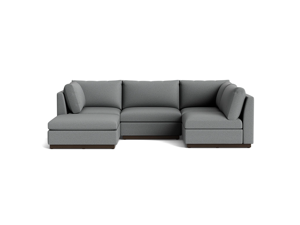 Holt Armless U-Sofa Sectional (5 piece)
