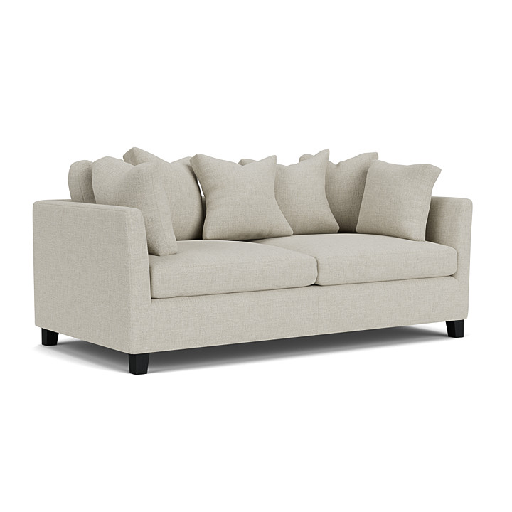 Crate and deals barrel white sofa