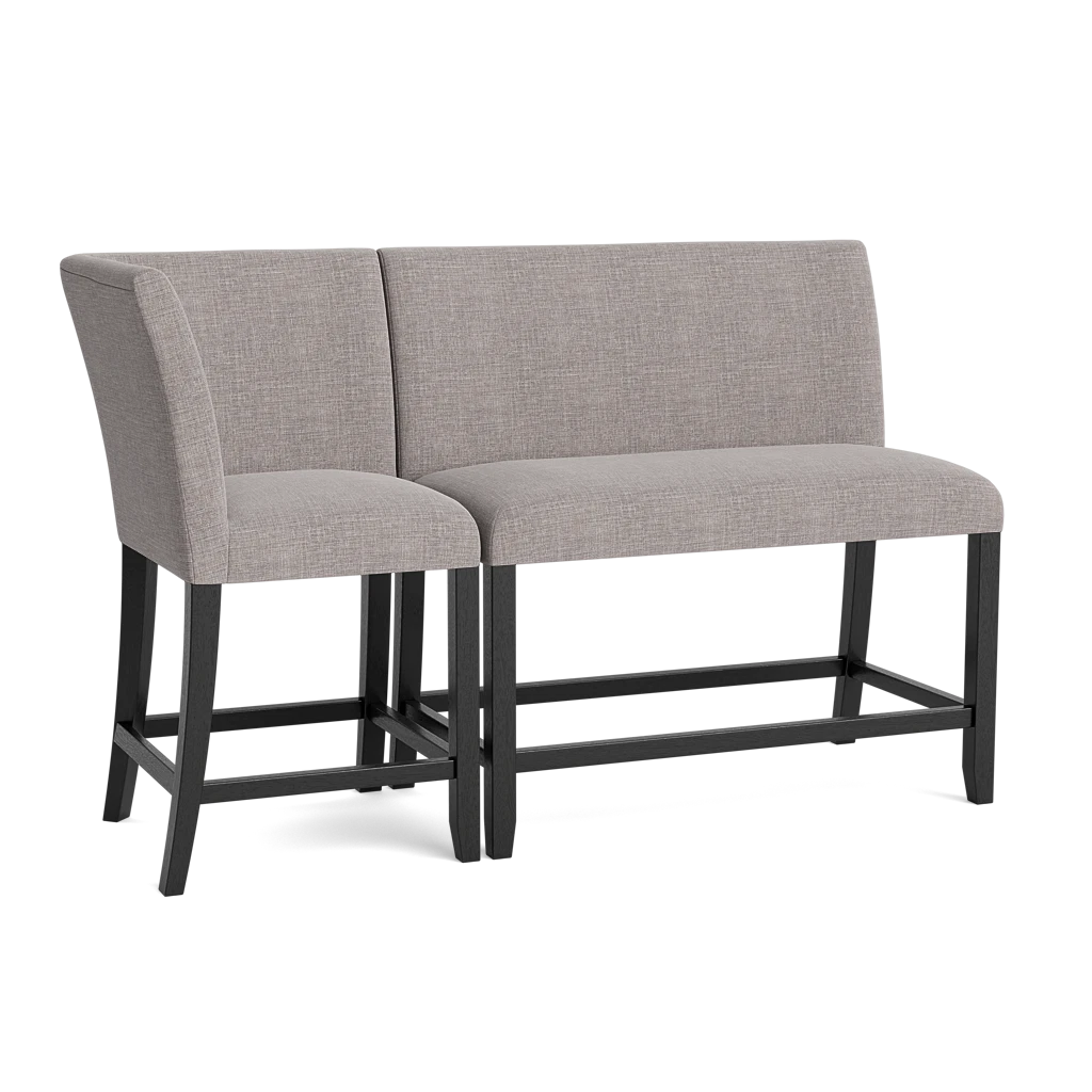 Long counter height online bench