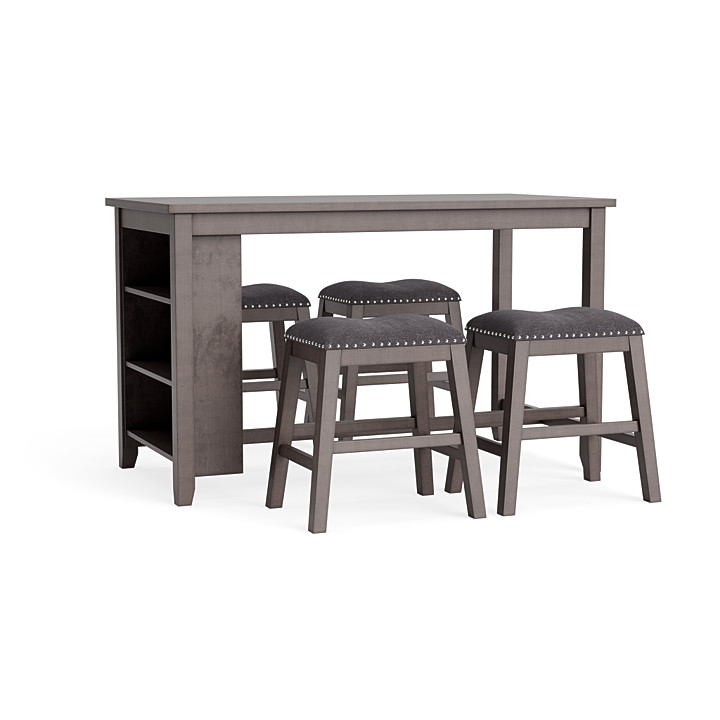 timber 5 piece dining set