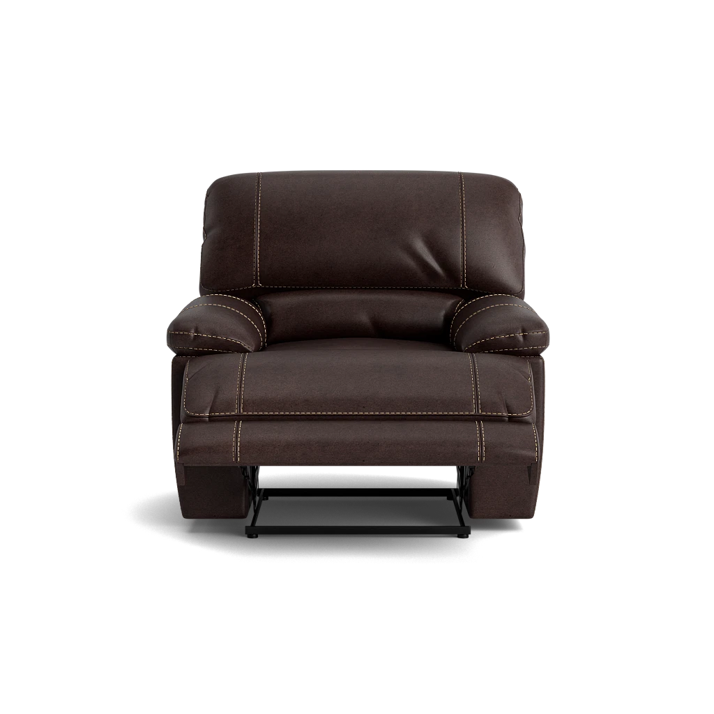 Vegan leather recliner deals