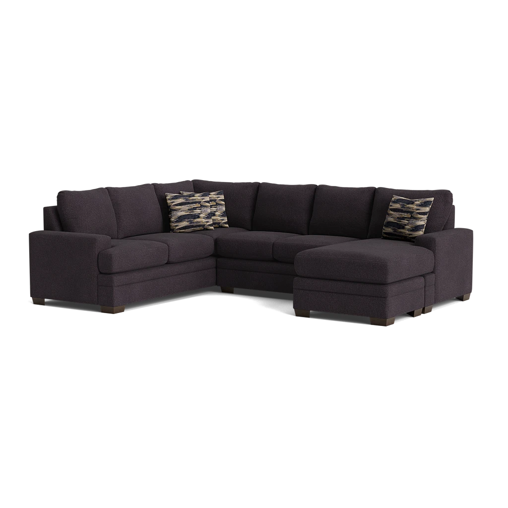 Perth 3 Pc Sectional Furniture Row