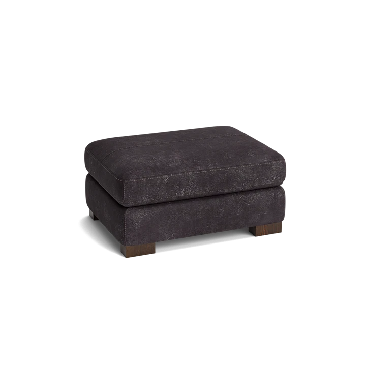 Grand Outback Leather Ottoman Furniture Row