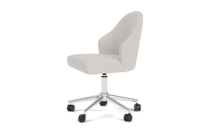 Brody Swivel Desk Chair in Stucco Desks Office