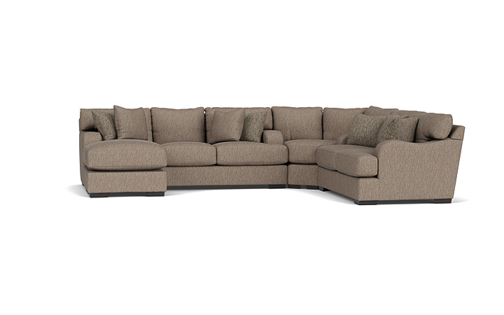 Catamaran 3 Piece Chaise Sectional | Sectionals | Living Room