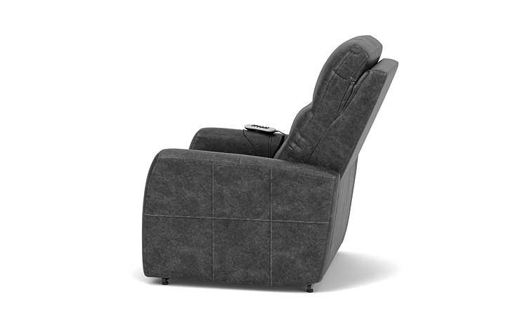 Eclipse 3 Power Recliner in Black | Recliners | Living Room