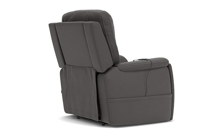 Kingston 2 Power Lift Chair in Steel Gray | Recliners | Living Room
