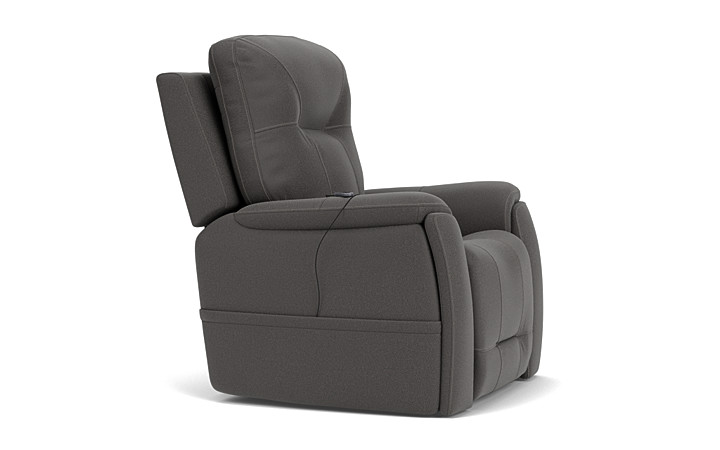 Kingston 2 Power Lift Chair in Steel Gray | Recliners | Living Room