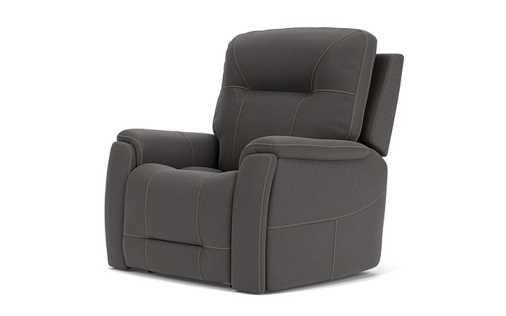 Kingston 3 Power Recliner in Steel Gray | Recliners | Living Room