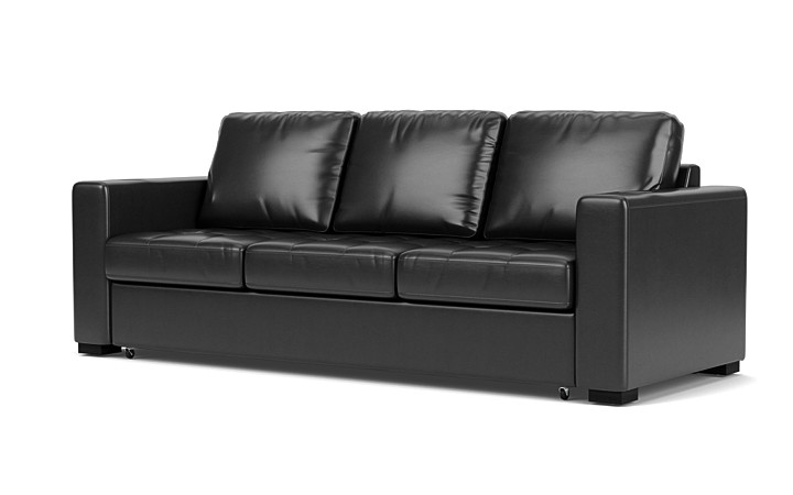 Black Leather Sleeper Sofa Queen | Cabinets Matttroy