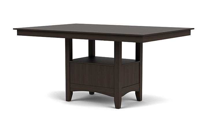 Miami Adjustable Dining Table in Brown Dining Tables Dining Room