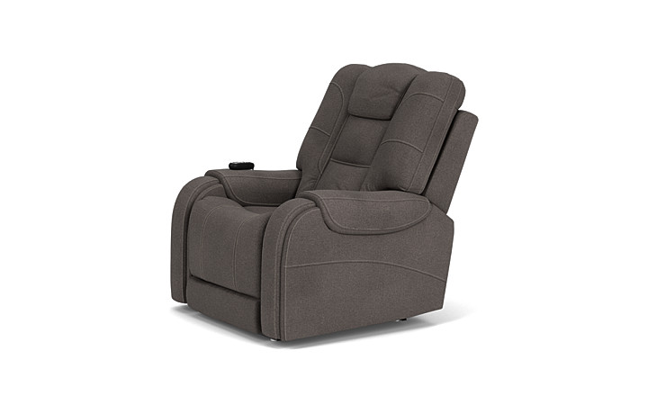 STR 3 Power Lift Chair in Gunmetal | Recliners | Living Room