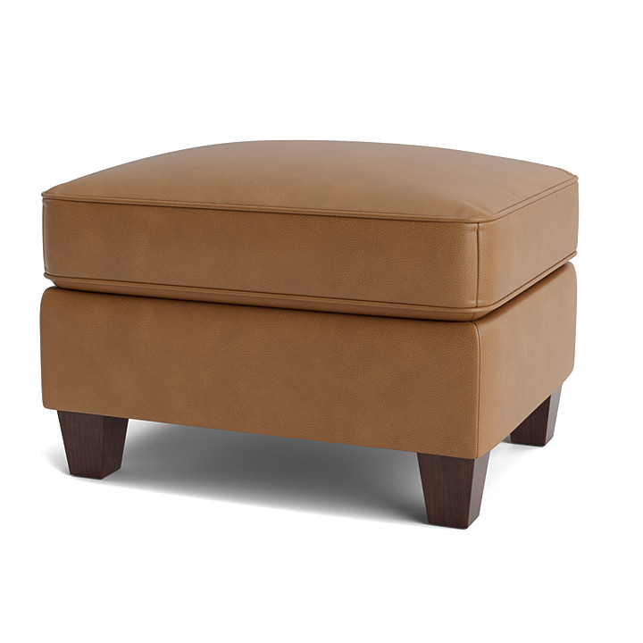 Corinna Leather Glider Ottoman - Thumbnail 3