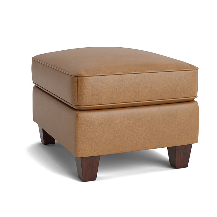 Corinna Leather Glider Ottoman - Thumbnail 4