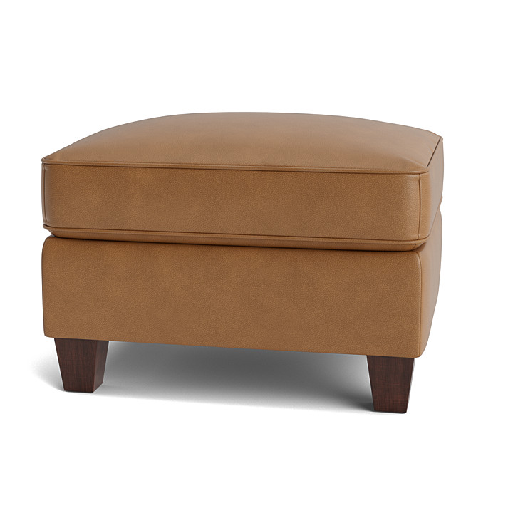 Corinna Leather Glider Ottoman - Thumbnail 2