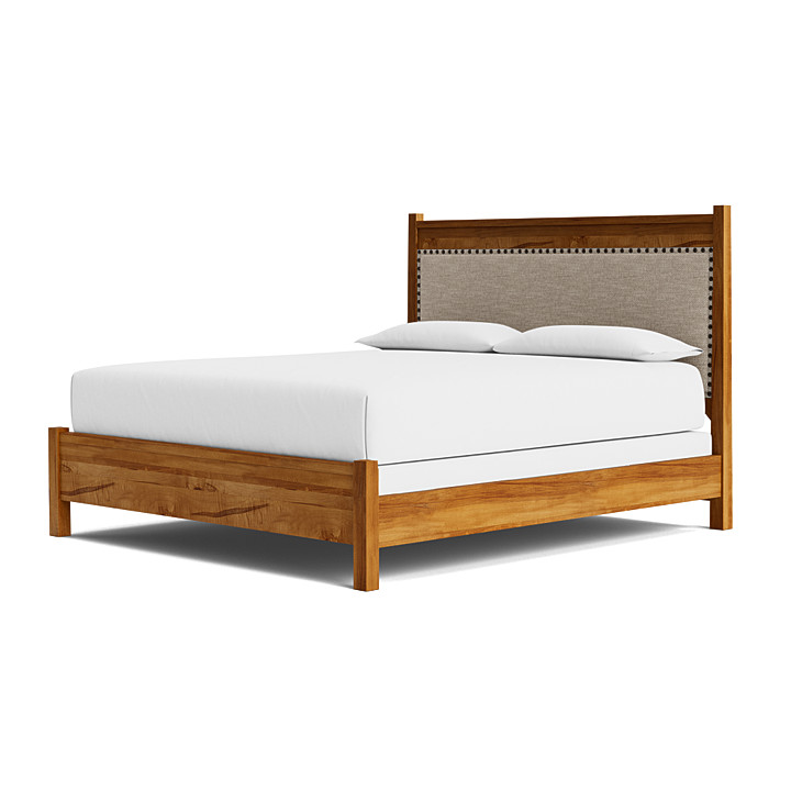 Heritage Live Edge Upholstered Bed - Thumbnail 5
