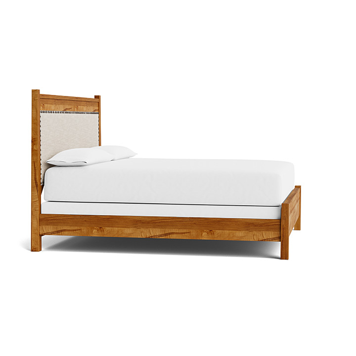 Heritage Live Edge Upholstered Bed - Thumbnail 3
