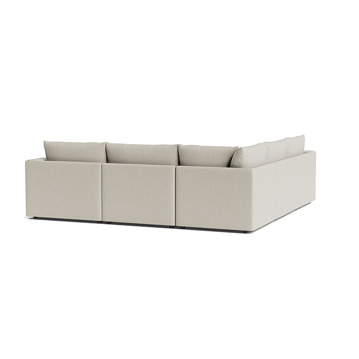 Beckham Track Arm Modular L-Shaped Sectional - Thumbnail 5