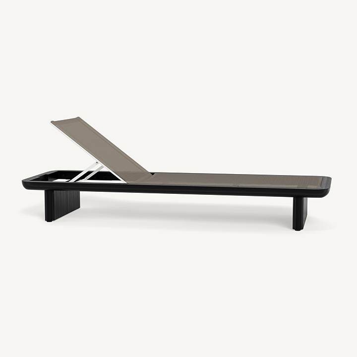 Victoria Teak Sun Lounge | Sculptural Outdoor Furniture – HARBOUR