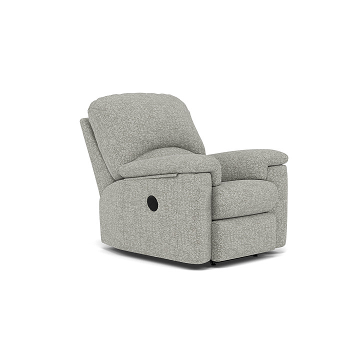 Small rocker recliner swivel sales chair