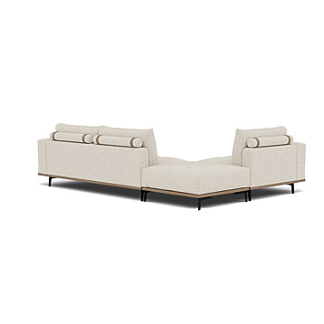 Duca Corner Sofa with Corner Stool Image