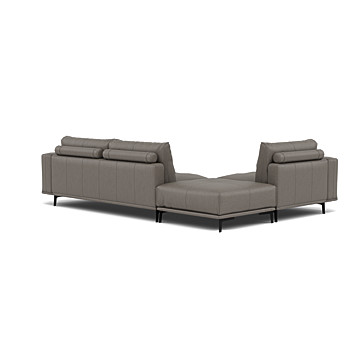 Duca Corner Sofa with Corner Stool Image