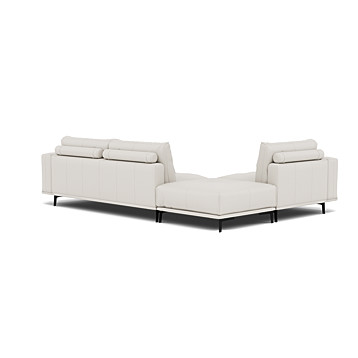 Duca Corner Sofa with Corner Stool Image