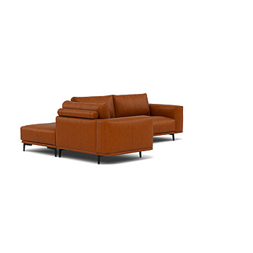 Duca Corner Sofa with Corner Stool Image
