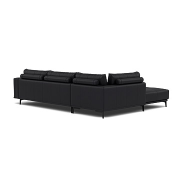 Duca Corner Sofa with Footstool  Image