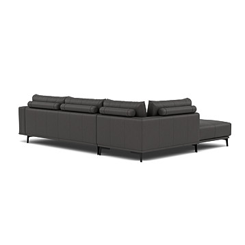 Duca Corner Sofa with Footstool  Image