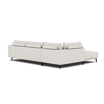 Duca Corner Sofa with Footstool  Image