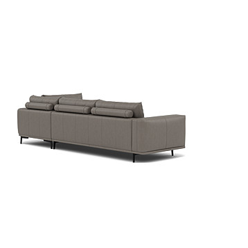 Duca Corner Sofa with Footstool  Image