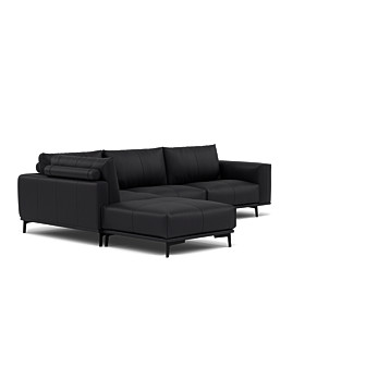 Duca Corner Sofa with Footstool  Image