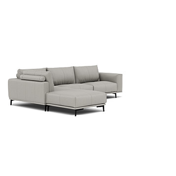 Duca Corner Sofa with Footstool  Image