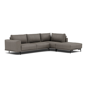 Duca Corner Sofa with Footstool  Image