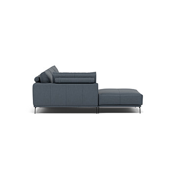 Duca Corner Sofa with Footstool  Image