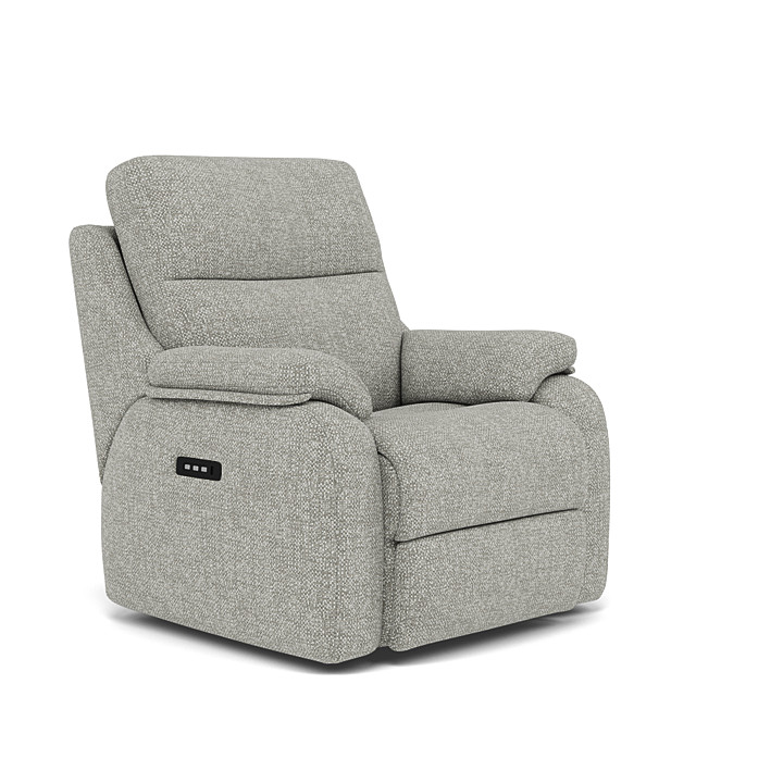 Power recliner with lumbar and deals headrest