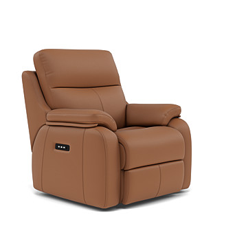 G Plan Kingsbury Power Recliner Armchair with Power Headrest & Power Lumbar Image