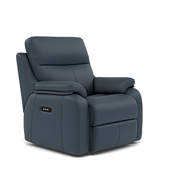 G Plan Kingsbury Power Recliner Armchair with Power Headrest & Power Lumbar Image