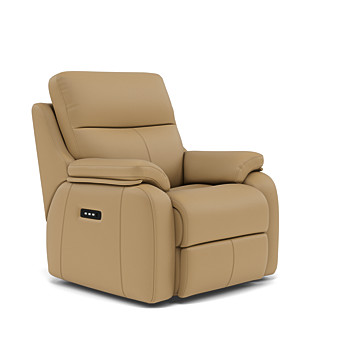 G Plan Kingsbury Power Recliner Armchair with Power Headrest & Power Lumbar Image