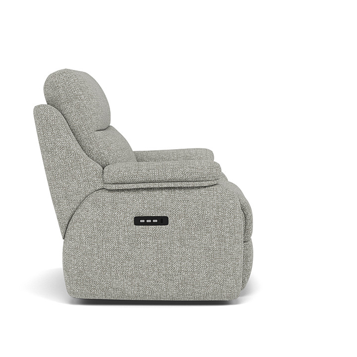 Power recliner with lumbar deals and headrest