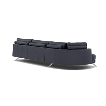 Marin Small Sofa with Chaise Image