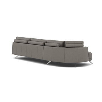 Marin Small Sofa with Chaise Image