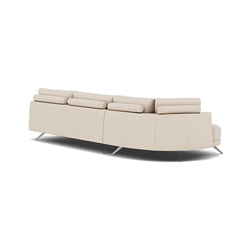 Marin Small Sofa with Chaise Image