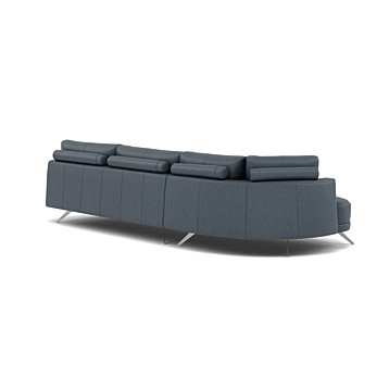 Marin Small Sofa with Chaise Image