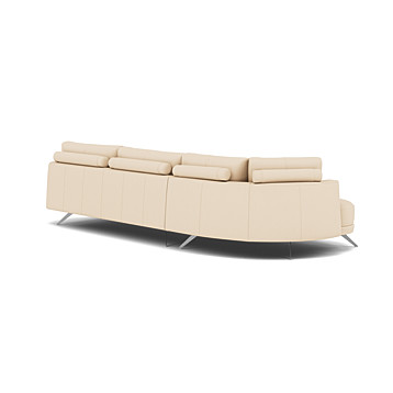Marin Small Sofa with Chaise Image