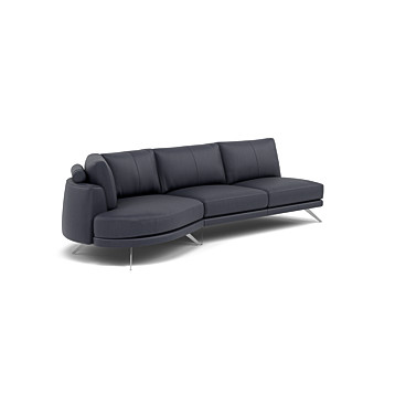 Marin Small Sofa with Chaise Image