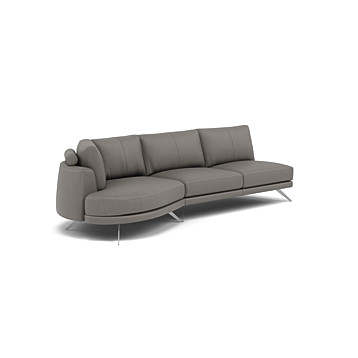 Marin Small Sofa with Chaise Image