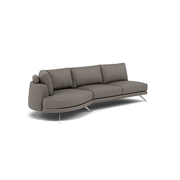 Marin Small Sofa with Chaise Image