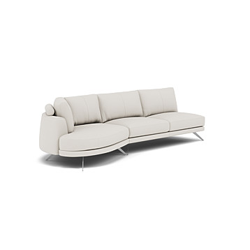 Marin Small Sofa with Chaise Image